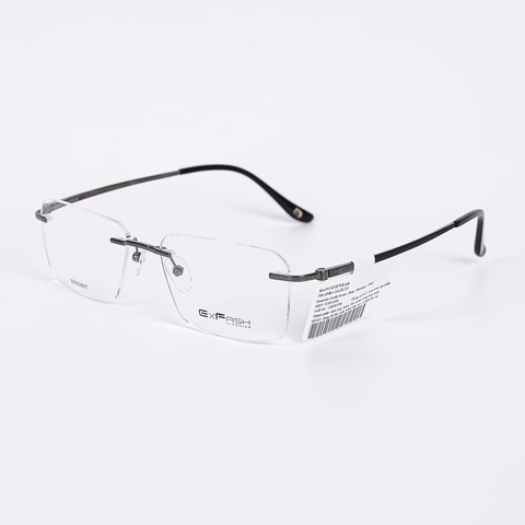  Exfash EF83293T Kính Không Gọng Titan Chữ Nhật – Tem Chính Hãng 101 