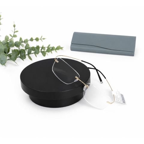  ExFash EF84281T Kính Không Gọng – Tem Chính Hãng 101 