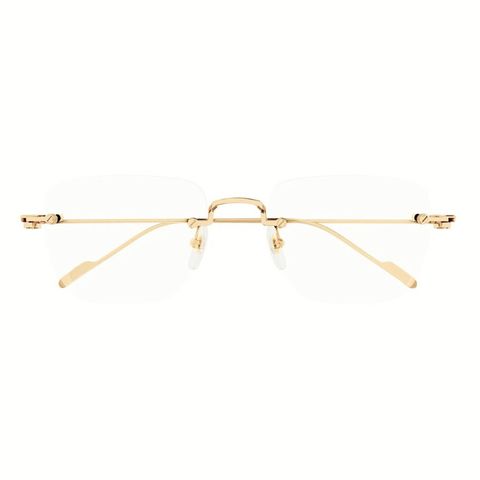  Cartier CT0379O Kính Không Gọng Đúc Vàng Nguyên Khối 18K – Tem Chính Hãng Vinaoptic 