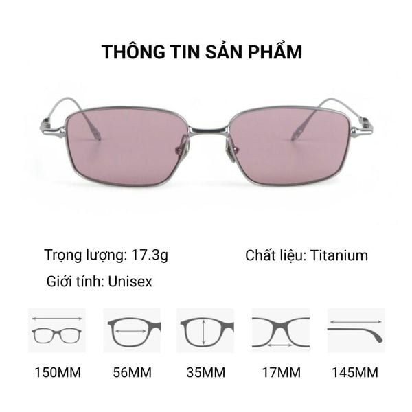 Gọng Kính Titanium GM Atomic