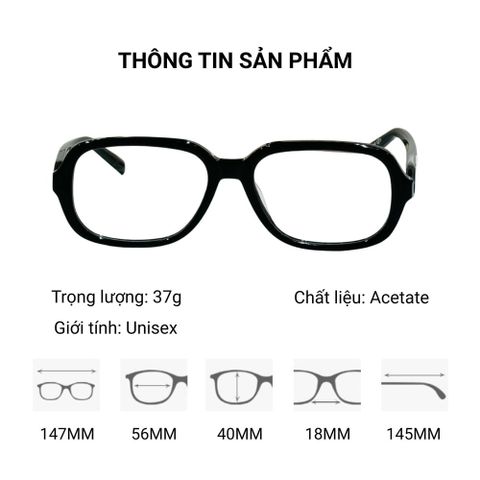  Gọng Kính Maison Margiela x Gm MM114 – Bản Đẹp Nhất Thị Trường 