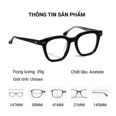  Gọng Kính V Nam Nữ Gentle Monster South Side N Phiên Bản New Cao Cấp 