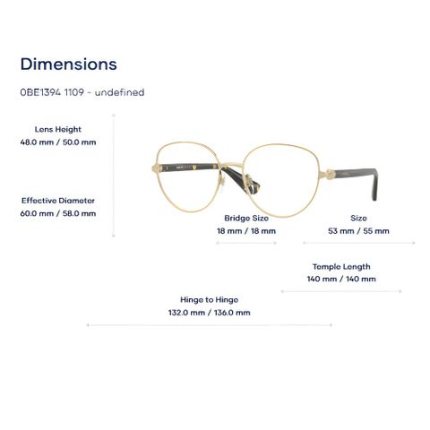  Gọng Kính Burberry 0BE1394 – Tem Chính Hãng Luxottica 