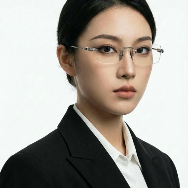 Kính Không Gọng CH SINNER GASM 925 Pure Silver- Bản Đẹp Nhất Thị Trường