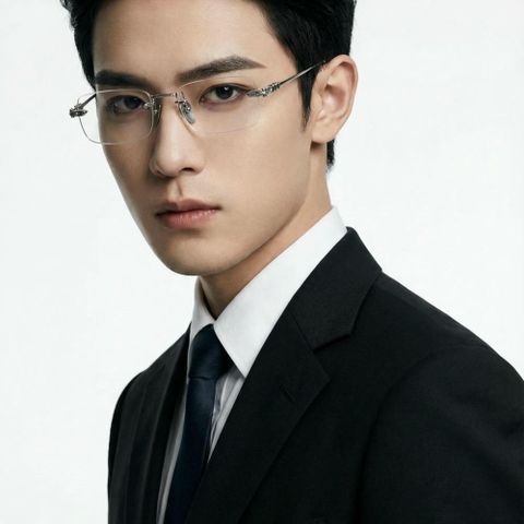  Kính Không Gọng CH Sinner Gasm II 925 Pure Silver- Bản Đẹp Nhất Thị Trường 