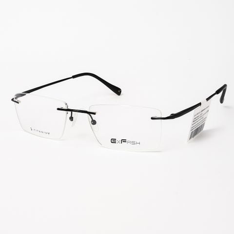  Kính Không Gọng Titanium Exfash EF33244T - Tem Chính Hãng 
