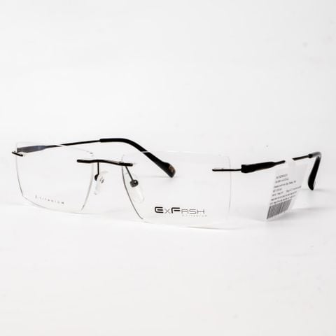  Kính Không Gọng Titanium Exfash EF33244T - Tem Chính Hãng 