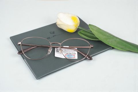  Gọng Kính Mắt Mèo Exfash EF74263T Titanium – Tem Chính Hãng 101 