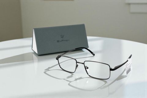  Gọng Kính Titanium Chữ Nhật Exfash EF83290T – Tem Chính Hãng 101 