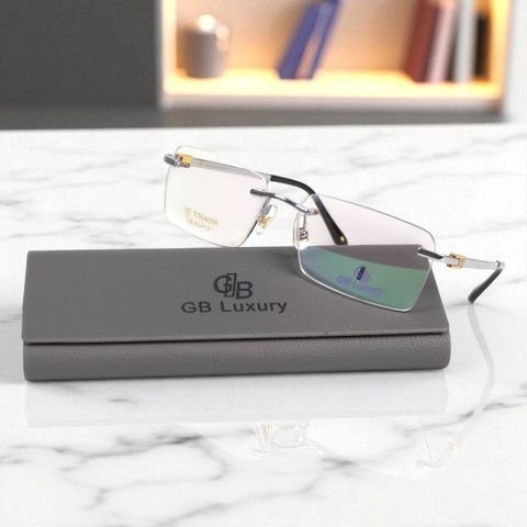  Kính Không Gọng Titanium Mạ Vàng 18k GB Luxury GB0424 - 001 - Chính Hãng 