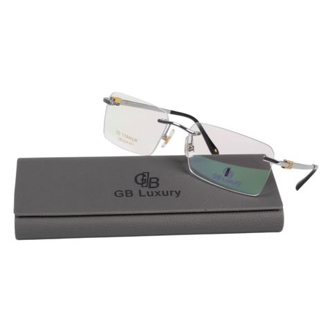  Kính Không Gọng Titanium Mạ Vàng 18k GB Luxury GB0424 - 001 - Chính Hãng 