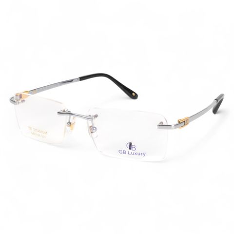  Kính Không Gọng Titanium Mạ Vàng 18k GB Luxury GB0424 - 001 - Chính Hãng 