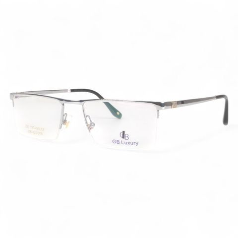  Gọng Kính Nửa Gọng Titanium Mạ Vàng 18K GB Luxury GB0424-008 – Chính Hãng 