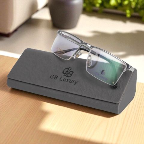  Gọng Kính Nửa Gọng Titanium Mạ Vàng 18K GB Luxury GB0424-008 – Chính Hãng 