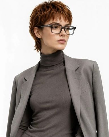  Gọng Kính Vuông Glazt 530 