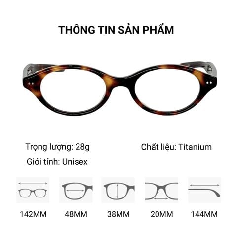  Gọng Kính Tròn Gentle Monster Maison Margiela MM111 