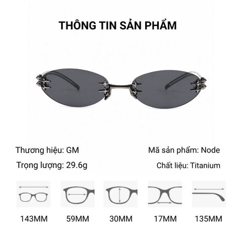  Gm Node Kính Không Gọng – Bản Đẹp Nhất Thị trường 