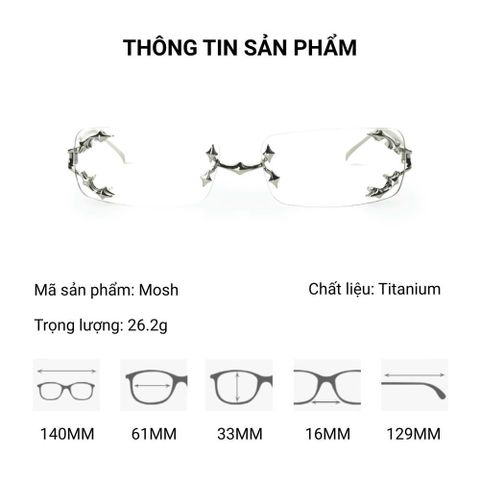  Kính Không Gọng GM Mosh - Bản Đẹp Nhất Thị Trường 