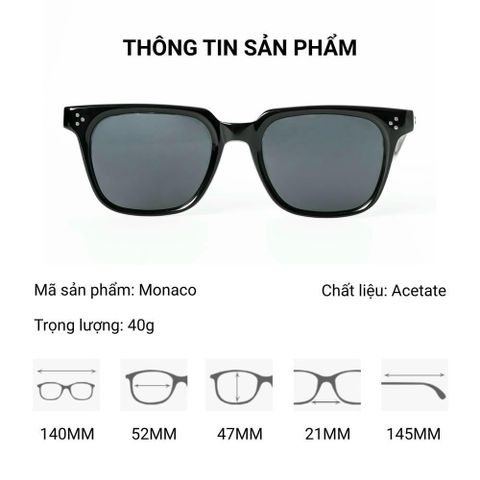  Gọng Kính GM Monaco Cao Cấp 