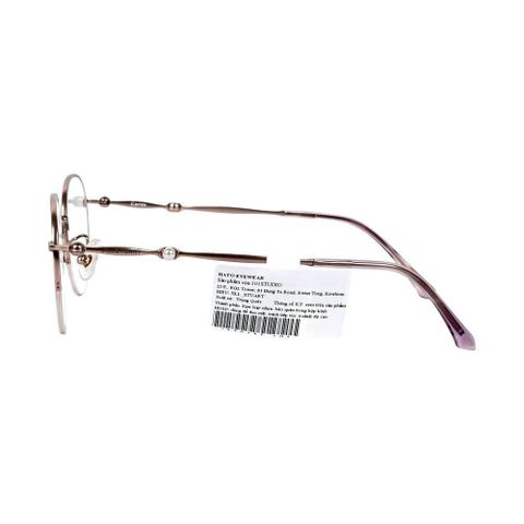  Gọng Kính Tròn Nửa Khung Jill Stuart Ceres JS70137 – Tem Chính Hãng 101 