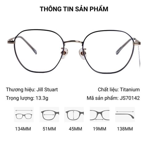  Gọng Kính Jill Stuart Diana JS70142X – Tem Chính Hãng 101 