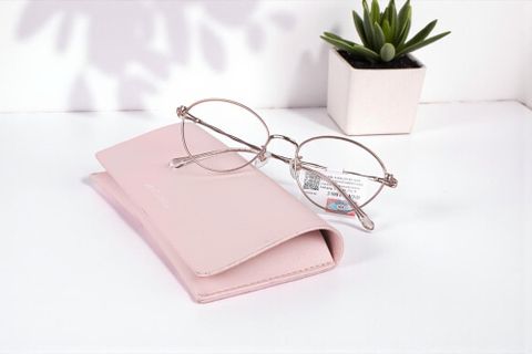  Gọng Kính Oval Titanium Jill Stuart JS70146X – Tem Chính Hãng 101 
