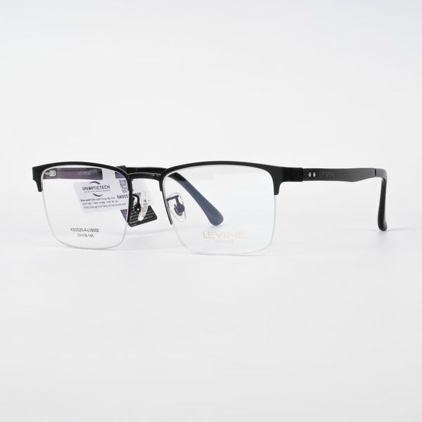 Gọng kính nửa khung Levine KSOO25-A-LV8002 Chính Hãng