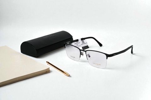  KSOO25-A-LV8002 Gọng Kính Nửa Khung Chữ Nhật Chính Hãng 