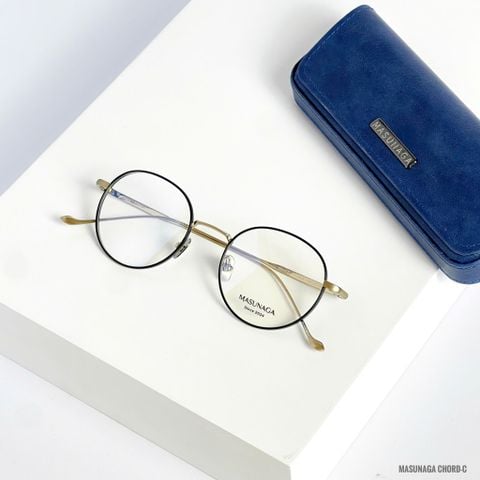  Gọng Kính Tròn Titanium Masunaga Chord-C Chính Hãng 