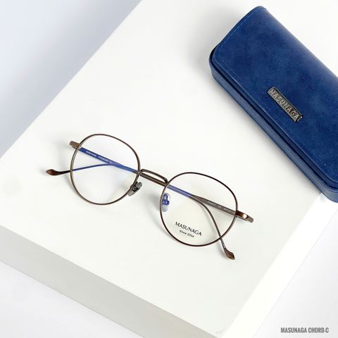  Gọng Kính Tròn Titanium Masunaga Chord-C Chính Hãng 