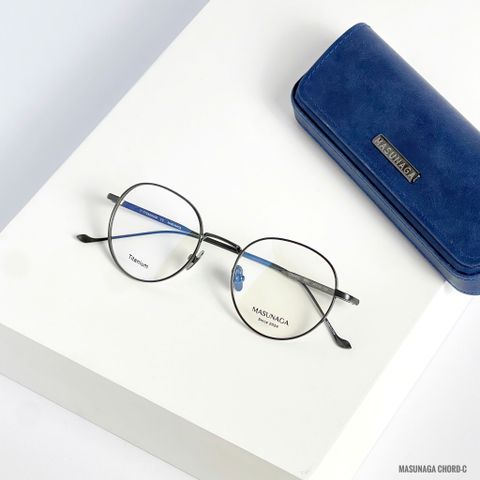  Gọng Kính Tròn Titanium Masunaga Chord-C Chính Hãng 
