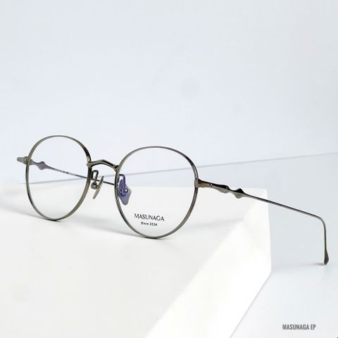  Gọng Kính Tròn Titanium Masunaga EP Chính Hãng 