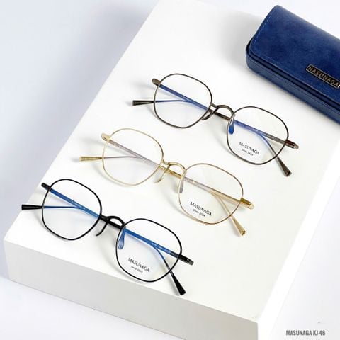  Gọng Kính Titanium Masunaga KJ-46 Chính Hãng 