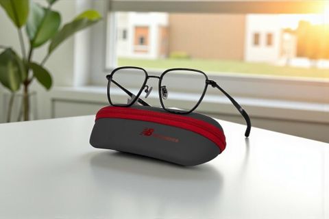  New Balance NBN07082X Gọng Kính Đa Giác Titanium - Tem Chính Hãng 101 