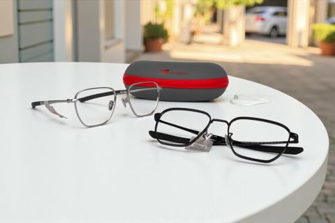  New Balance NBN07082X Gọng Kính Đa Giác Titanium - Tem Chính Hãng 101 