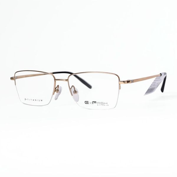 Gọng Kính Nửa Khung Chữ Nhật Exfash EF33278T  – Tem Chính Hãng 101