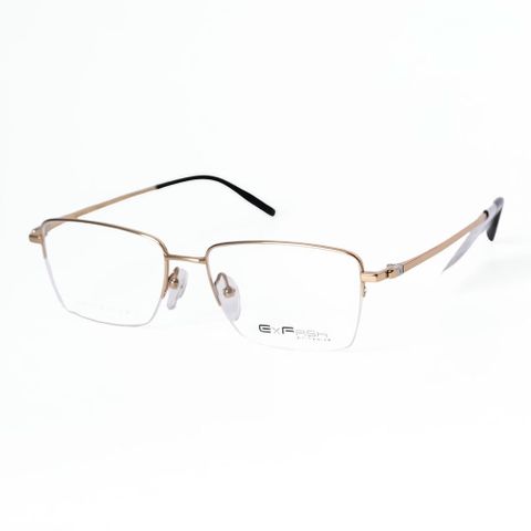  Gọng Kính Nửa Khung Chữ Nhật Exfash EF33278T  – Tem Chính Hãng 101 