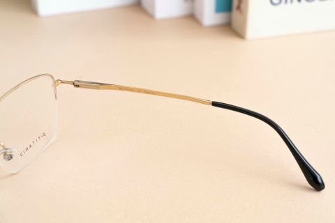 Exfash EF33281T Gọng Kính Nửa Khung Titanium – Tem Chính Hãng 101 