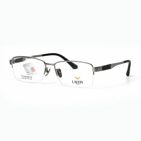  Lavein 2025 Gọng Kính Nửa Khung Titanium IP – Chính Hãng 