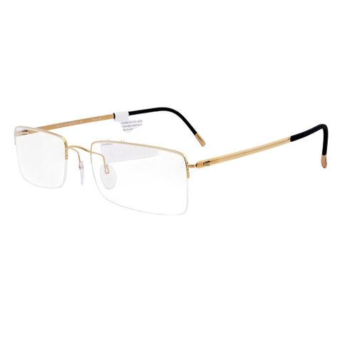  Gọng Kính Nửa Khung Mạ Vàng 23KT GP Silhouette L020 – Tem Chính Hãng 101 