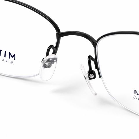  Gọng Kính Nửa Khung Mắt Mèo Titanium Mito MT1905 – Tem Chính Hãng 101 