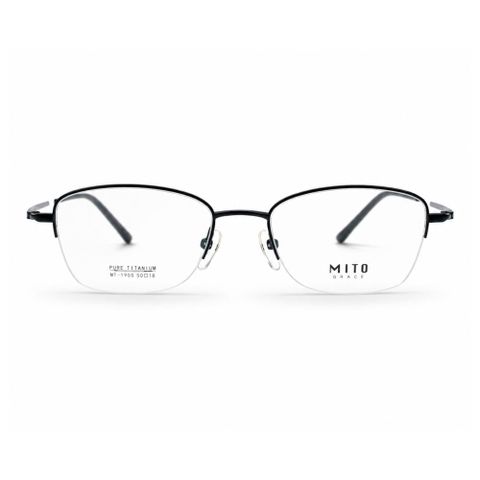  Gọng Kính Nửa Khung Mắt Mèo Titanium Mito MT1905 – Tem Chính Hãng 101 