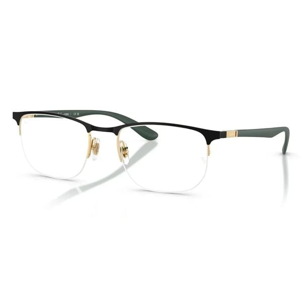 Ray-Ban 0RX6513 Gọng Kính Nửa Khung – Tem Chính Hãng Luxottica