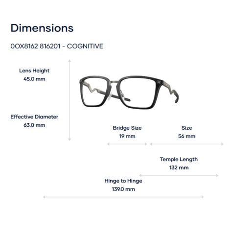  Gọng Kính Thể Thao Oakley Cognitive 0OX8162 - Chính Hãng 