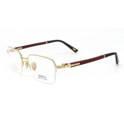  Olive 88886 Gọng Kính Mạ Vàng 18K Gỗ Đàn Hương- Chính hãng 