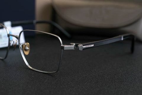  OLive 88887 Gọng Kính Mạ Vàng 18K Gỗ Đàn Hương - Chính Hãng 