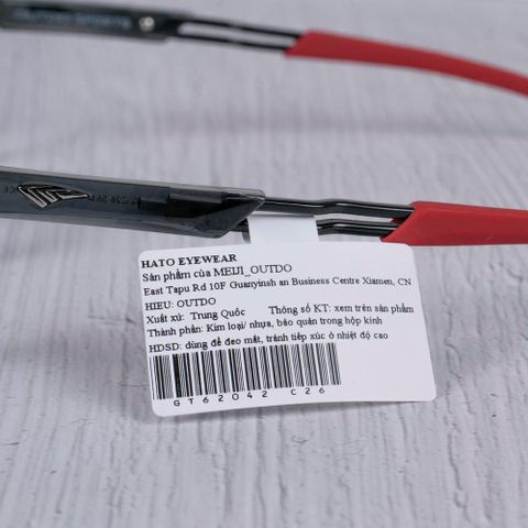  Outdo GT62042 Gọng Kính Thể Thao – Tem Chính Hãng 101 