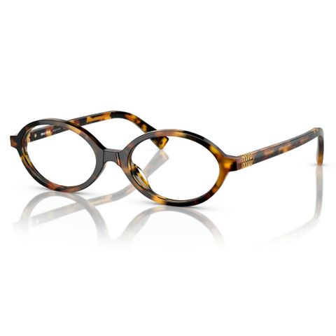  Miu Miu 0MU 01XV Gọng Kính Oval - Tem Chính Hãng Luxottica 