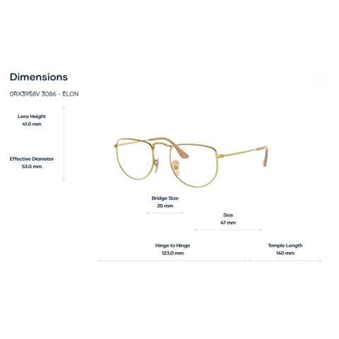  Gọng Kính RayBan Elon 0RX3958V - Tem Chính Hãng Luxottica 