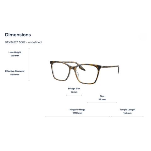  Gọng kính RayBan 0RX5422F - Tem Chính Hãng Luxottica 